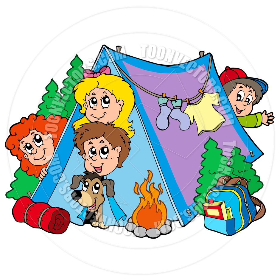 940x940 Camping Cartoon Free Download Clip Art