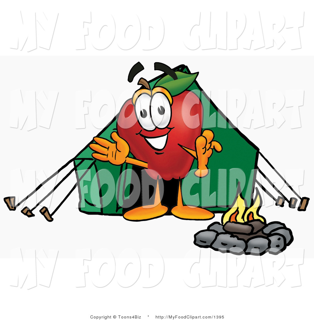 1024x1044 Food Clip Art Of A Smiling Outdoorsy Red Apple Character Mascot