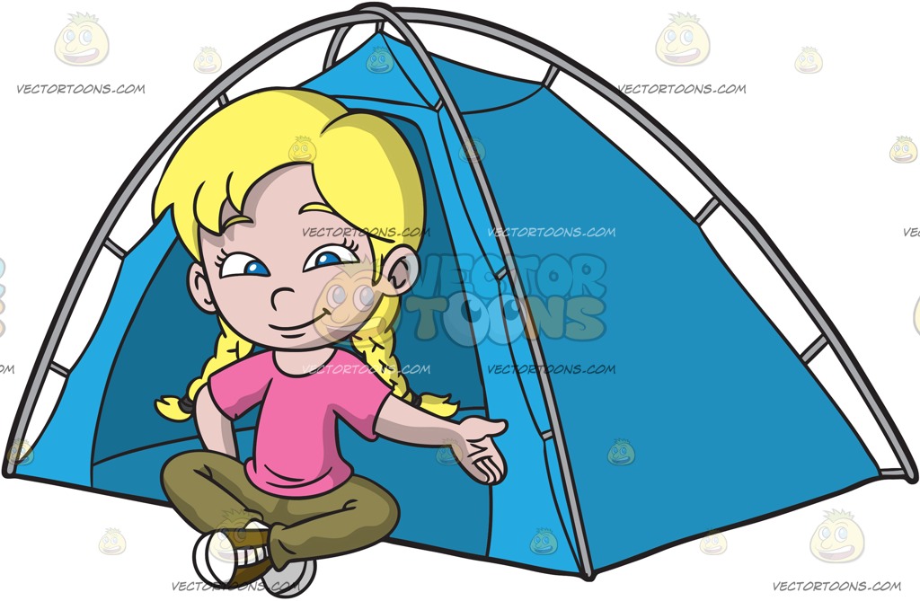 1024x669 Camping Tent Clipart Vector Toons