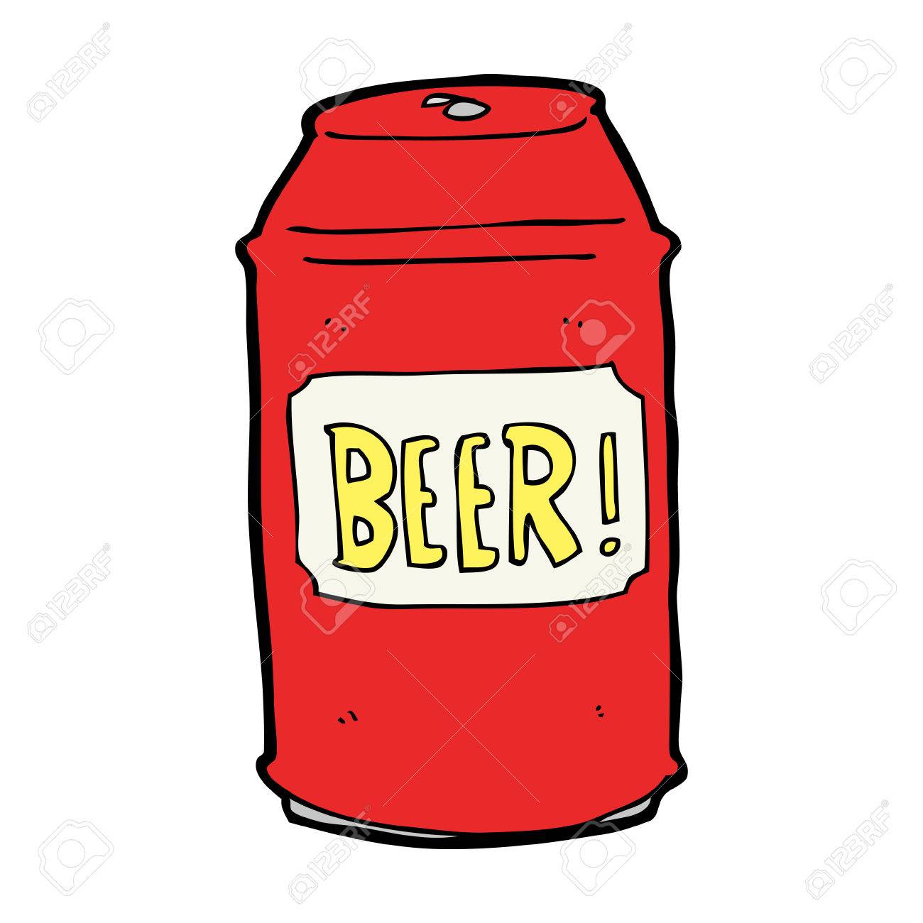 1300x1300 Beer Can Clipart 27865193 Cartoon Beer Can