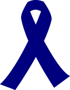 231x297 Dark Blue Cancer Ribbon Clip Art