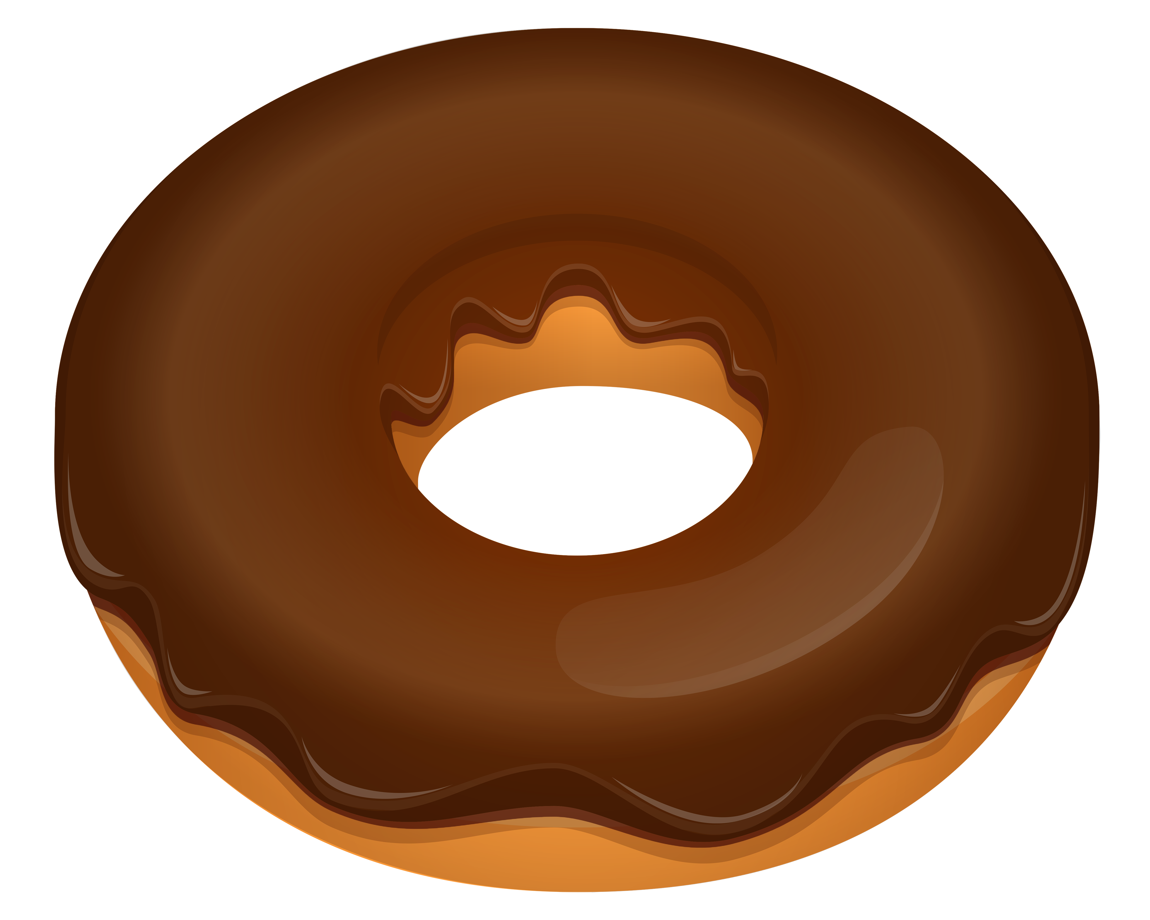 3926x3141 Collection Of Chocolate Donut Clipart High Quality, Free