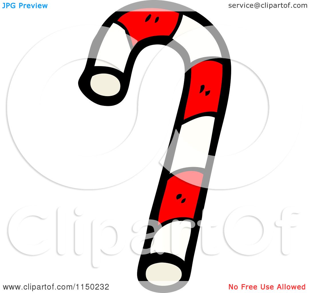 1080x1024 Cartoon Of A Peppermint Christmas Candy Cane