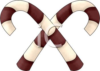350x248 Picture Of Criss Cross Candy Canes In A Vector Clip Art