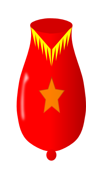 288x591 Red Cartoon Cannon Clip Art