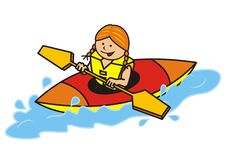 226x160 Kayak And Canoe Clipart