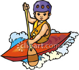 300x267 Kayaking Clipart