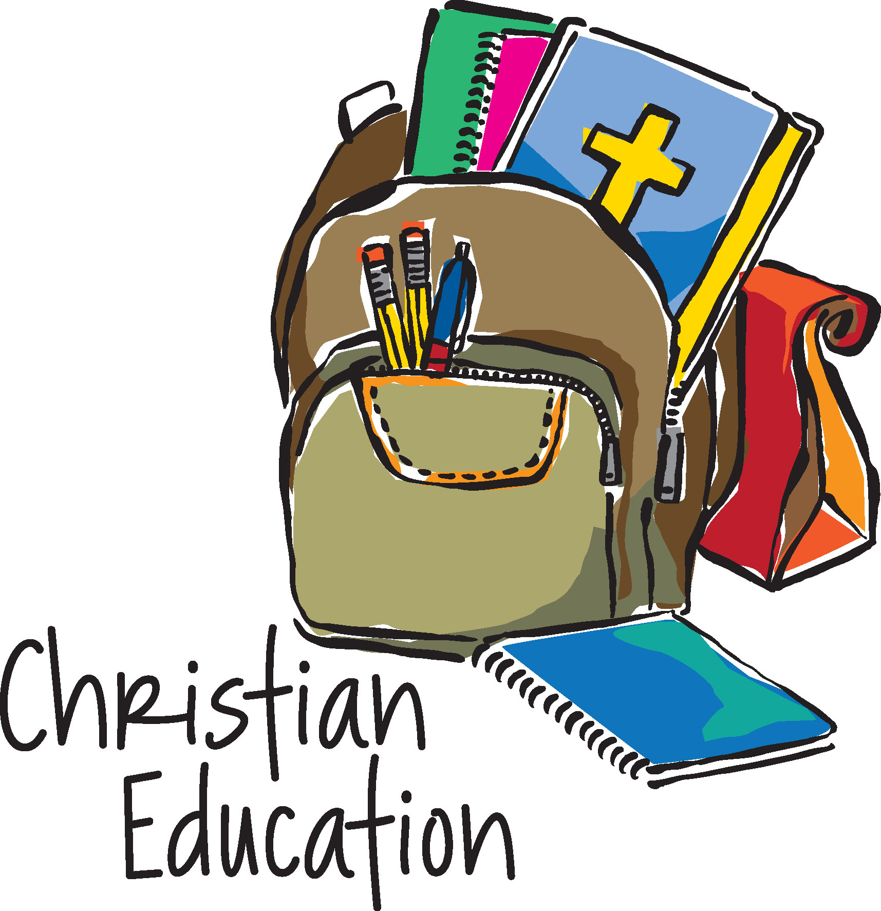 1715x1773 Christian Education Clipart