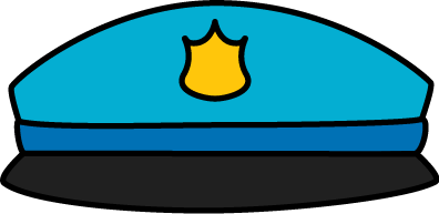 396x193 Enchanting Police Hat Clipart Clip Art Image