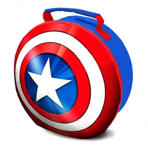 500x500 Buy Marvel Avengers Captain America Shield Lunch Bag