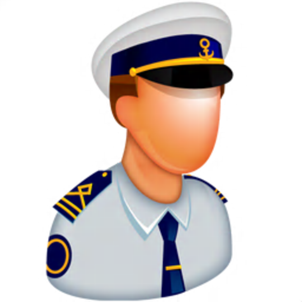 600x600 Captain Clipart Image Group