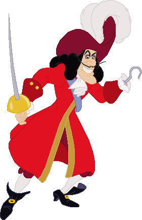 281x433 Disney Clipart Captain Hook