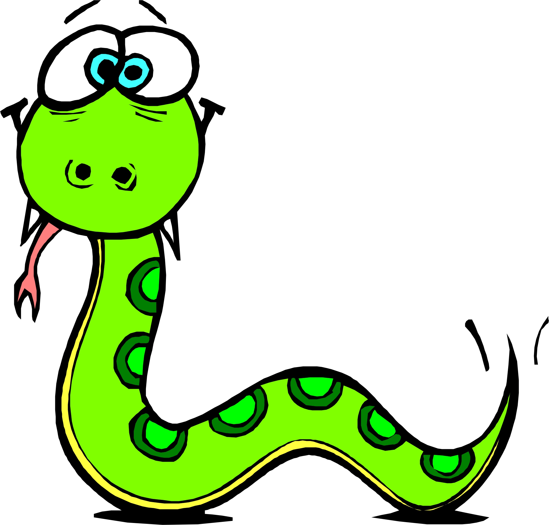 1899x1815 Top 76 Snake Clipart