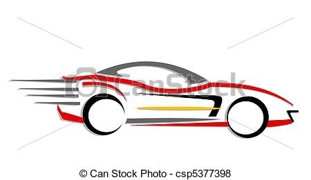 450x261 Car Clip Drawing