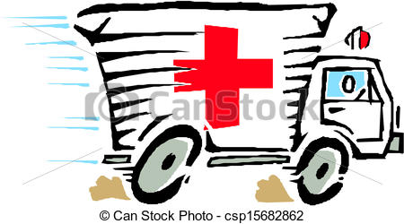 450x250 Ambulance Van Car Vector Clip Art Vector