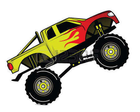 450x359 Monster Truck Clip Art