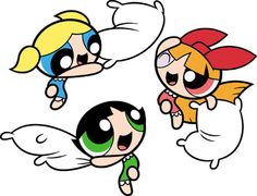 236x180 Printable Happy Powerpuff Girls Colouring Pages