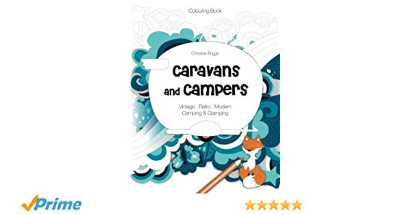 600x315 Caravans And Campers Adult Colouring Book