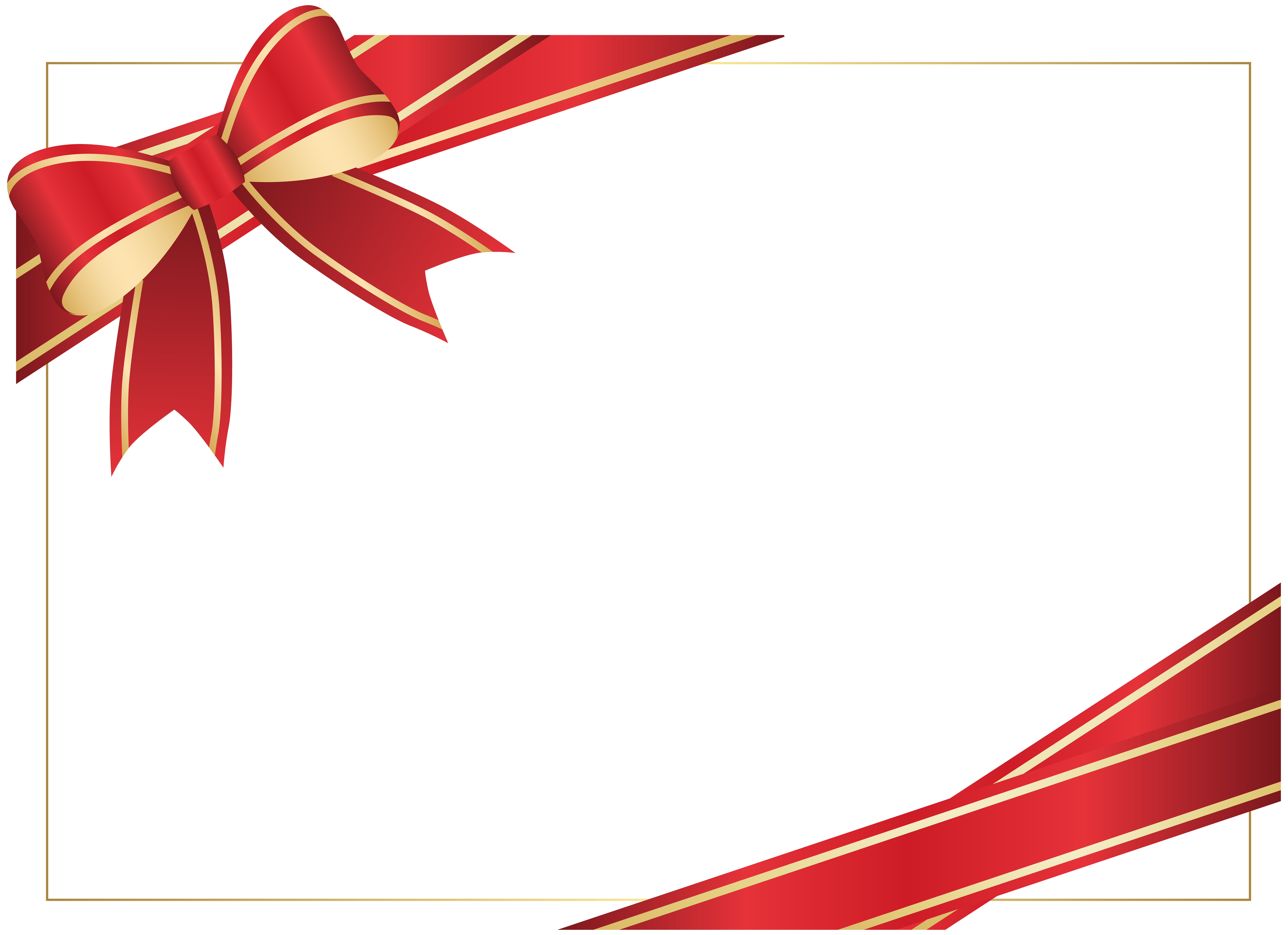 8000x5806 White Card With Red Ribbon Png Clip Artu200b Gallery Yopriceville