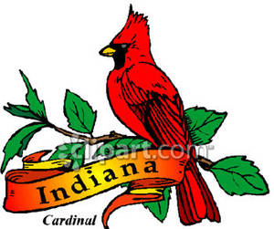 300x251 State Bird Clipart