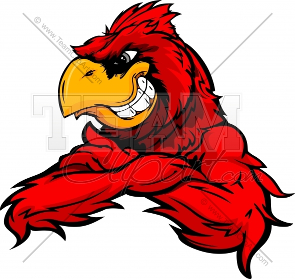 590x559 Cardinal Clipart Angry