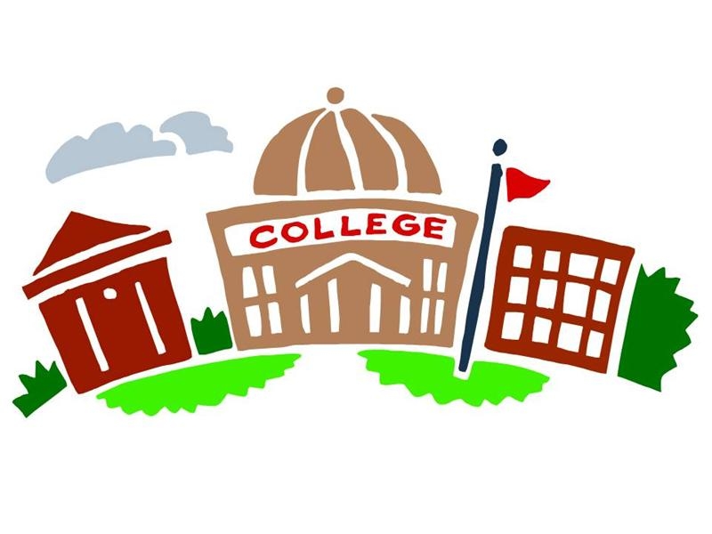 800x600 College Building Clipart