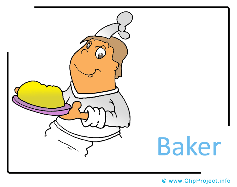 765x604 Baker Clipart Image