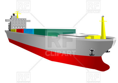 400x282 Cargo Ship With Containers