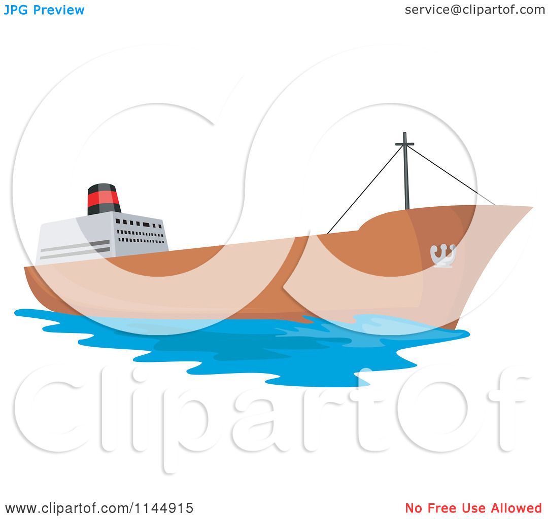 1080x1024 Clipart Of A Tanker Ship