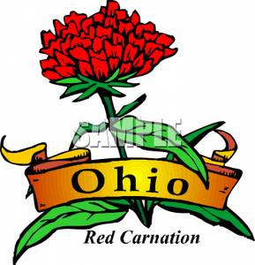 289x300 Clip Art Image The Ohio State Flower