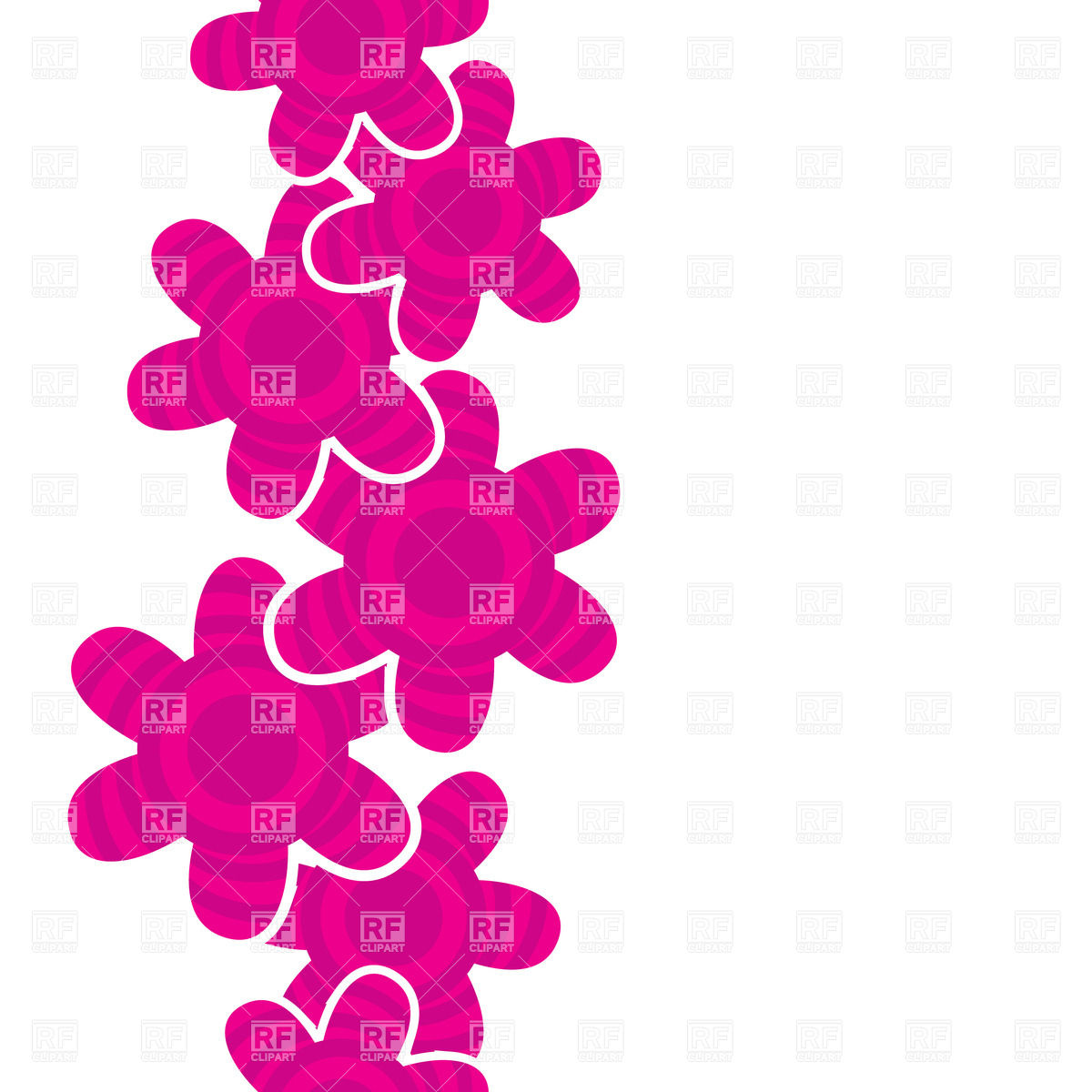 1200x1200 White Carnation Flower Border Clipart