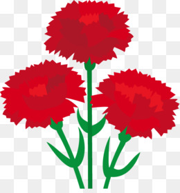 260x280 Carnation Father's Day Mother's Day Flower Clip Art