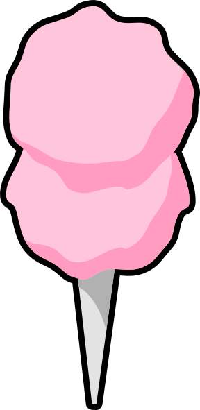288x591 Clip Art Cotton Candy Clipart