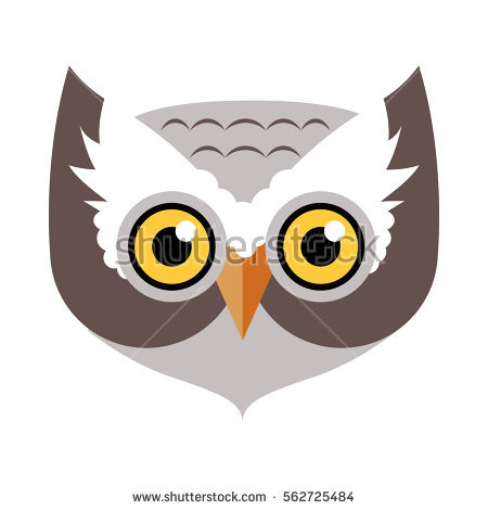 450x470 Owl Face Clipart Stock Vector Owl Bird Carnival Mask Vector