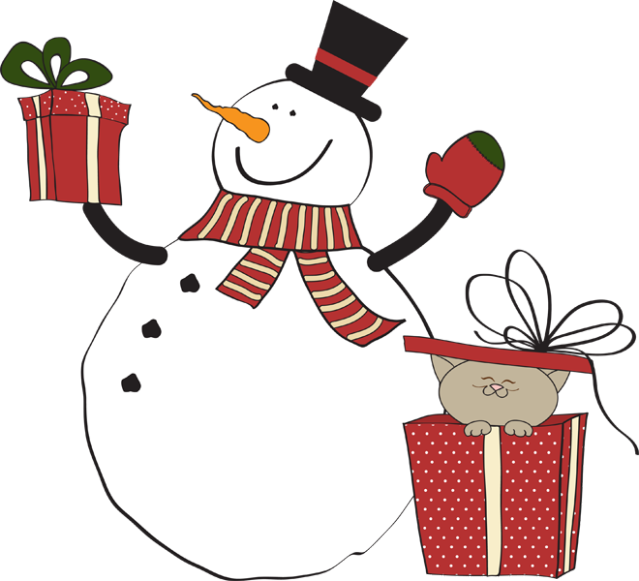 639x581 Great Clip Art Of Snowmen And Carolers Snowman Gifts And Kitty