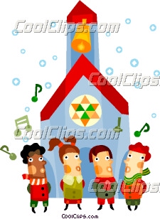 225x308 Children Singing Christmas Carols