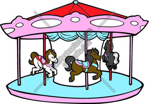 500x349 Carousel Clipart ~ Frames ~ Illustrations ~ Hd Images ~ Photo