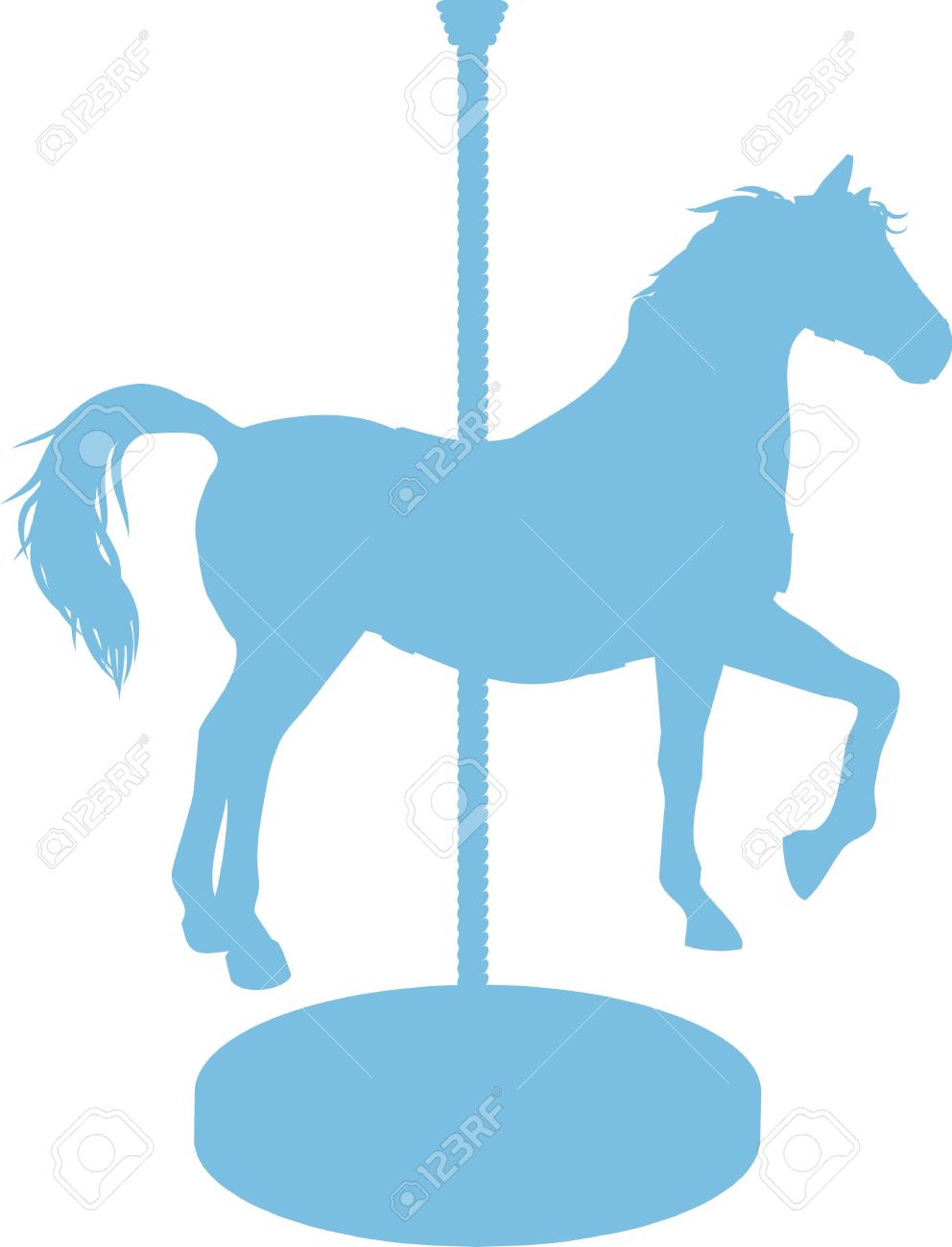 992x1300 Blue Clipart Carousel