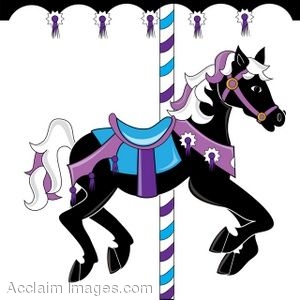 300x300 Clip Art Of A Carousel Horse