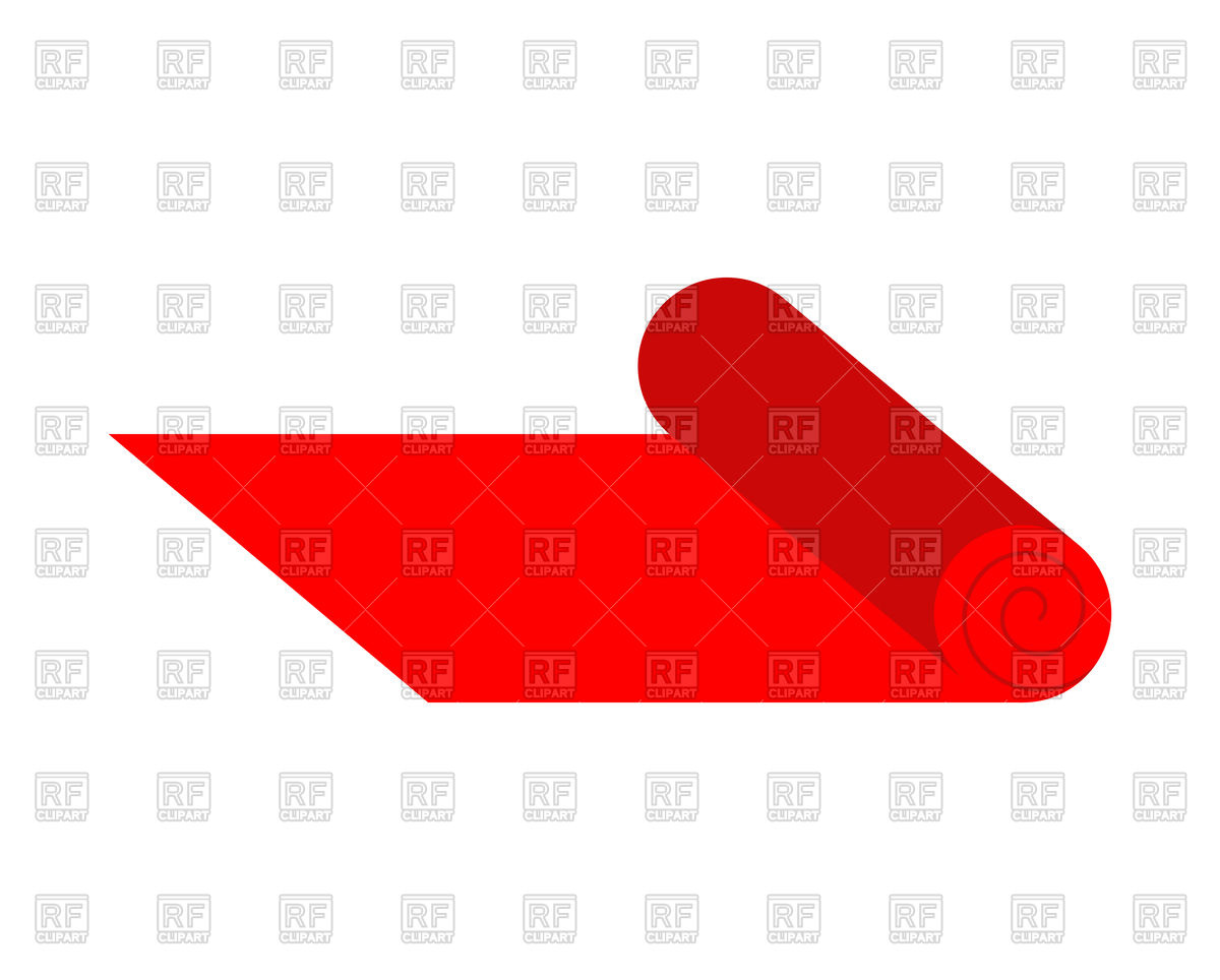 1200x964 Red Carpet On Roll Royalty Free Vector Clip Art Image