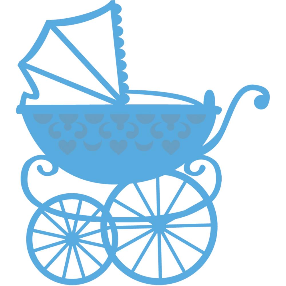 1000x1000 Baby Carriage Clipart