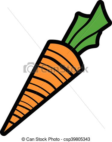 372x470 Carrot Vector Icon Eps Vector