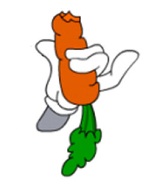 502x600 Bugs Bunny Carrot Clip Art Free Image
