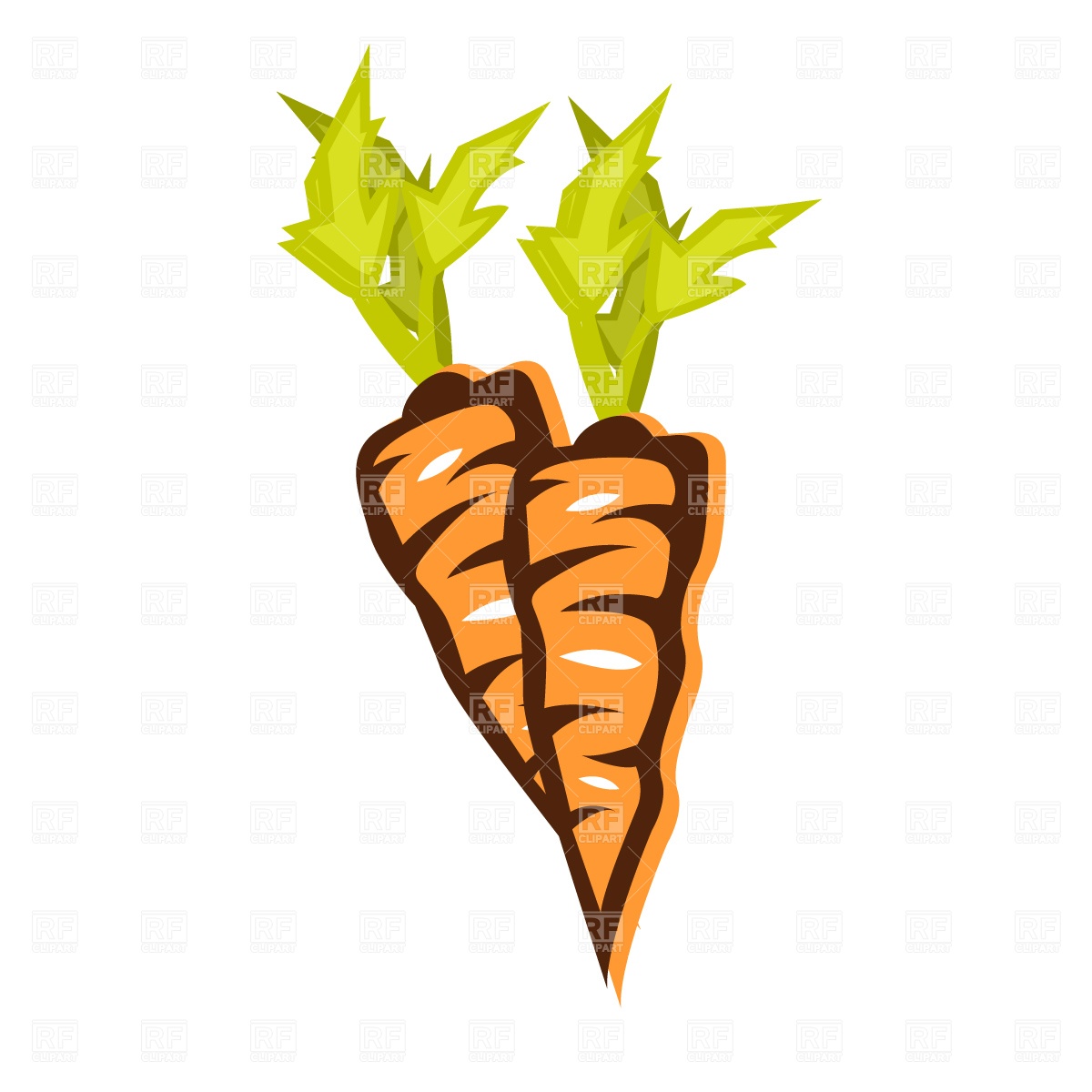1200x1200 Carrot Royalty Free Vector Clip Art Image