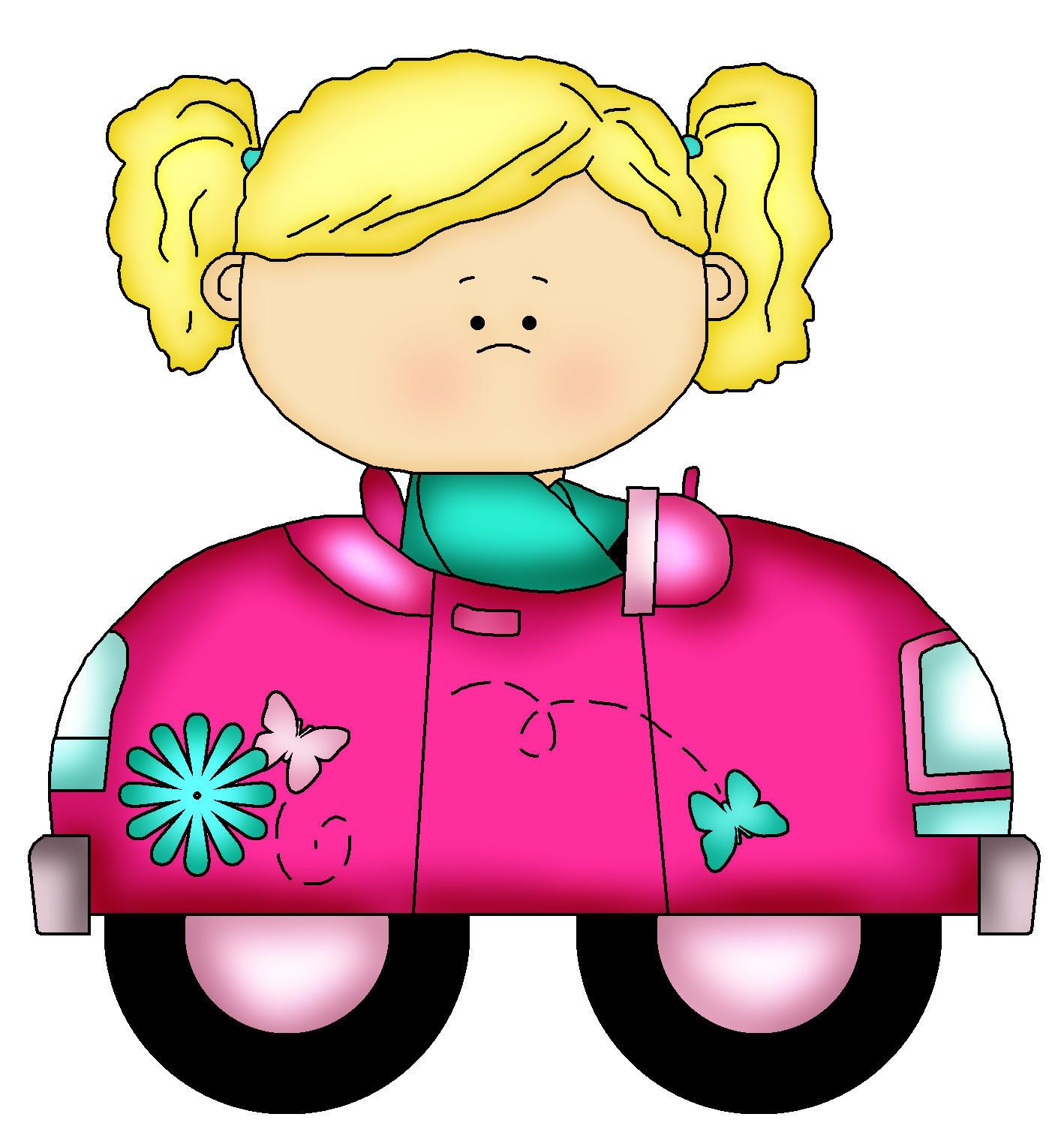 1418x1513 Kids In Cars 2 Clipart~fun Time Outdoors~ Clip Art
