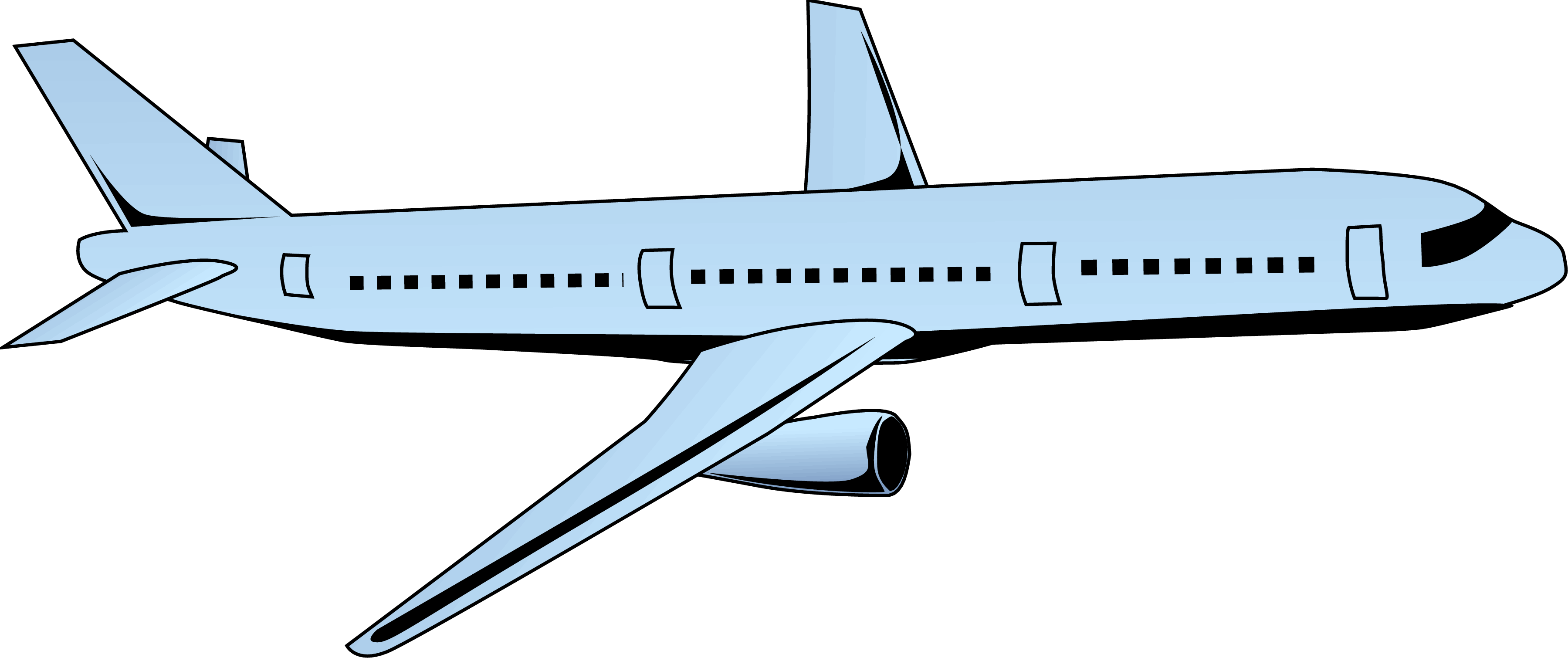 3599x1517 Cartoon Airplane Clip Art, Cartoon Airplane Png Clipart Best
