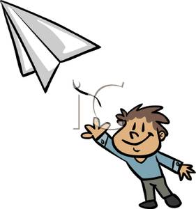 281x300 Paper Airplane Clipart Free Download Clip Art