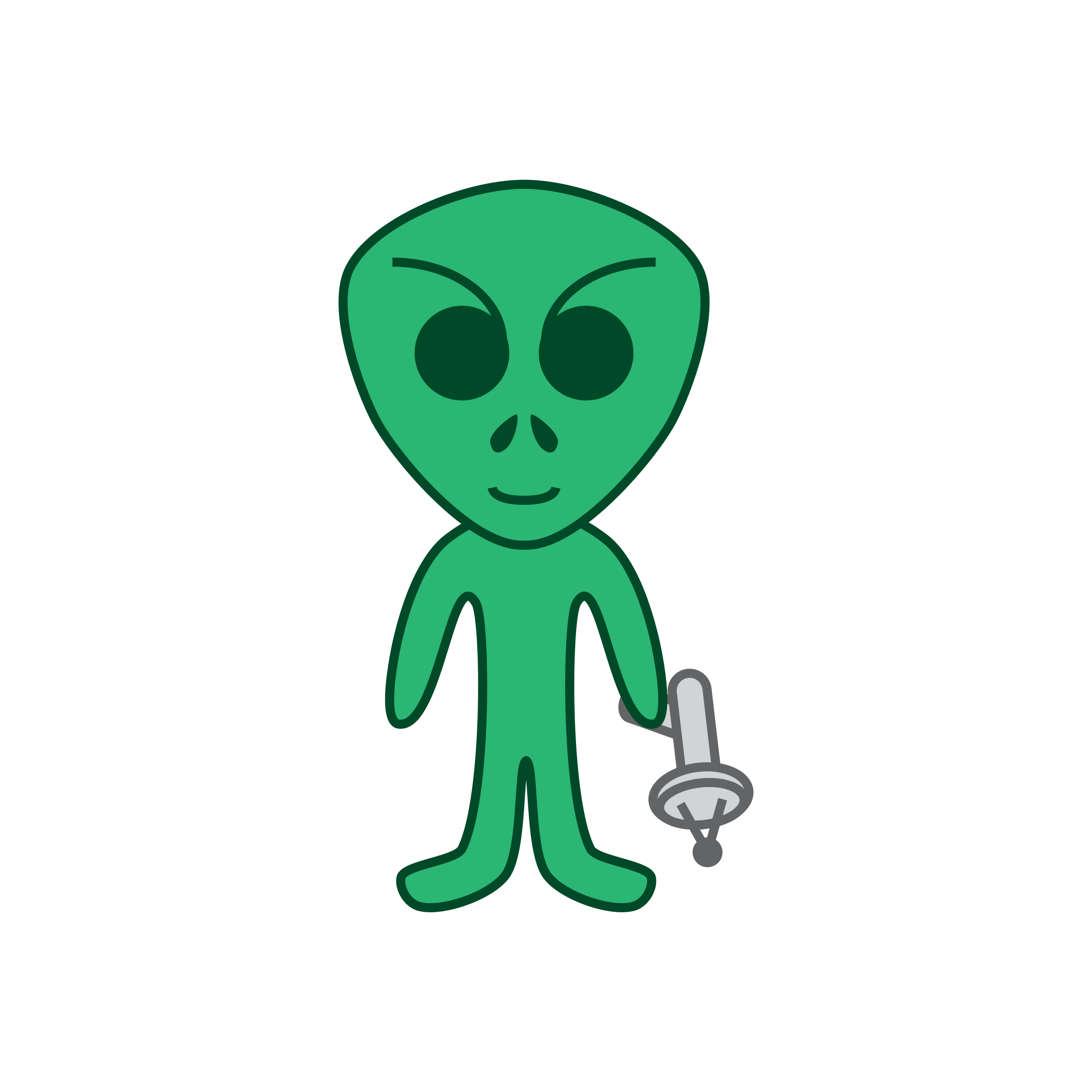 2400x2400 Cartoon Alien Icons Png