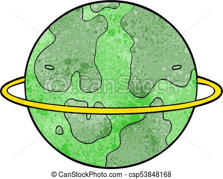 450x361 Cartoon Alien Planet Clip Art Vector