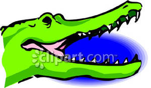 300x175 Croc Mouth Open Mouth Clipart